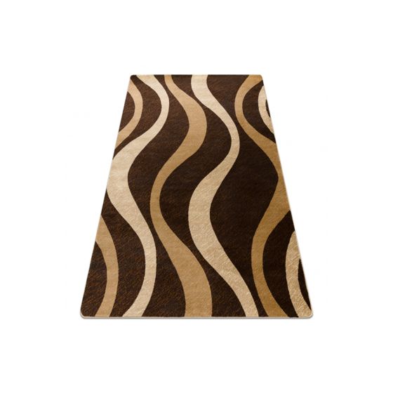 Royal Matto G3565 Aallot - ruskea / beige 250x350 cm