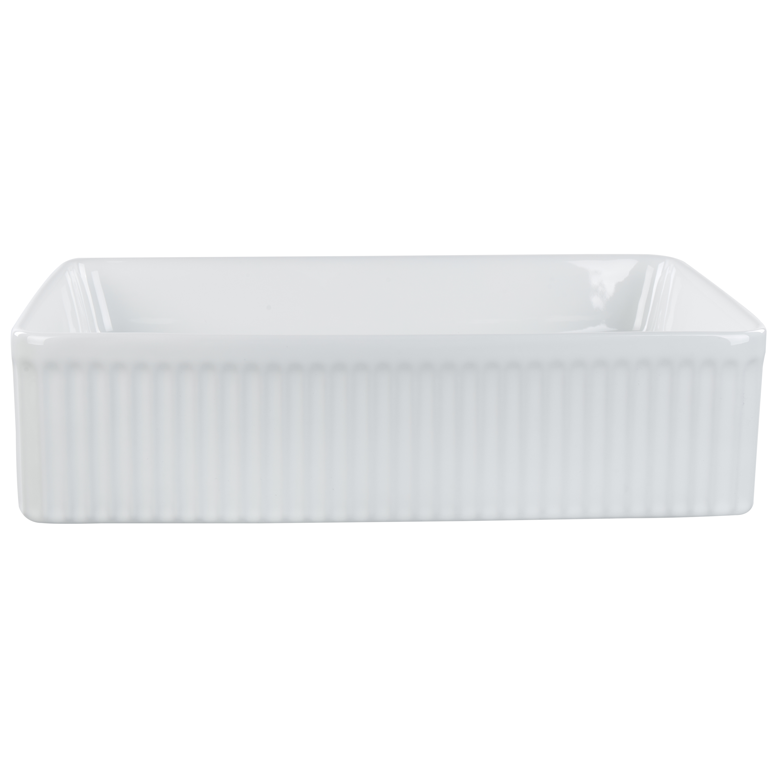 Pesuallas tason päälle GELDO 50 x 34 cm keramiikka Valkoinen