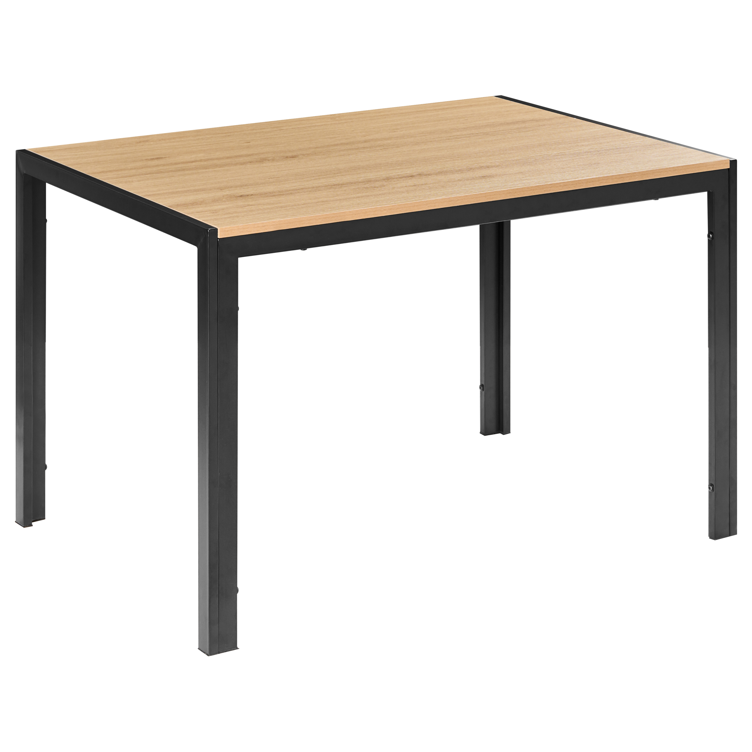 Ruokapöytä MANN Ruskea/musta 120 cm 80 cm