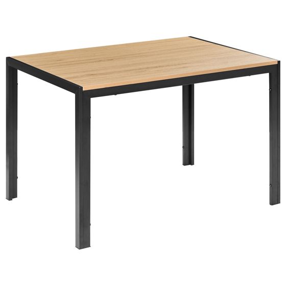 Ruokapöytä MANN Ruskea/musta 120 cm 80 cm