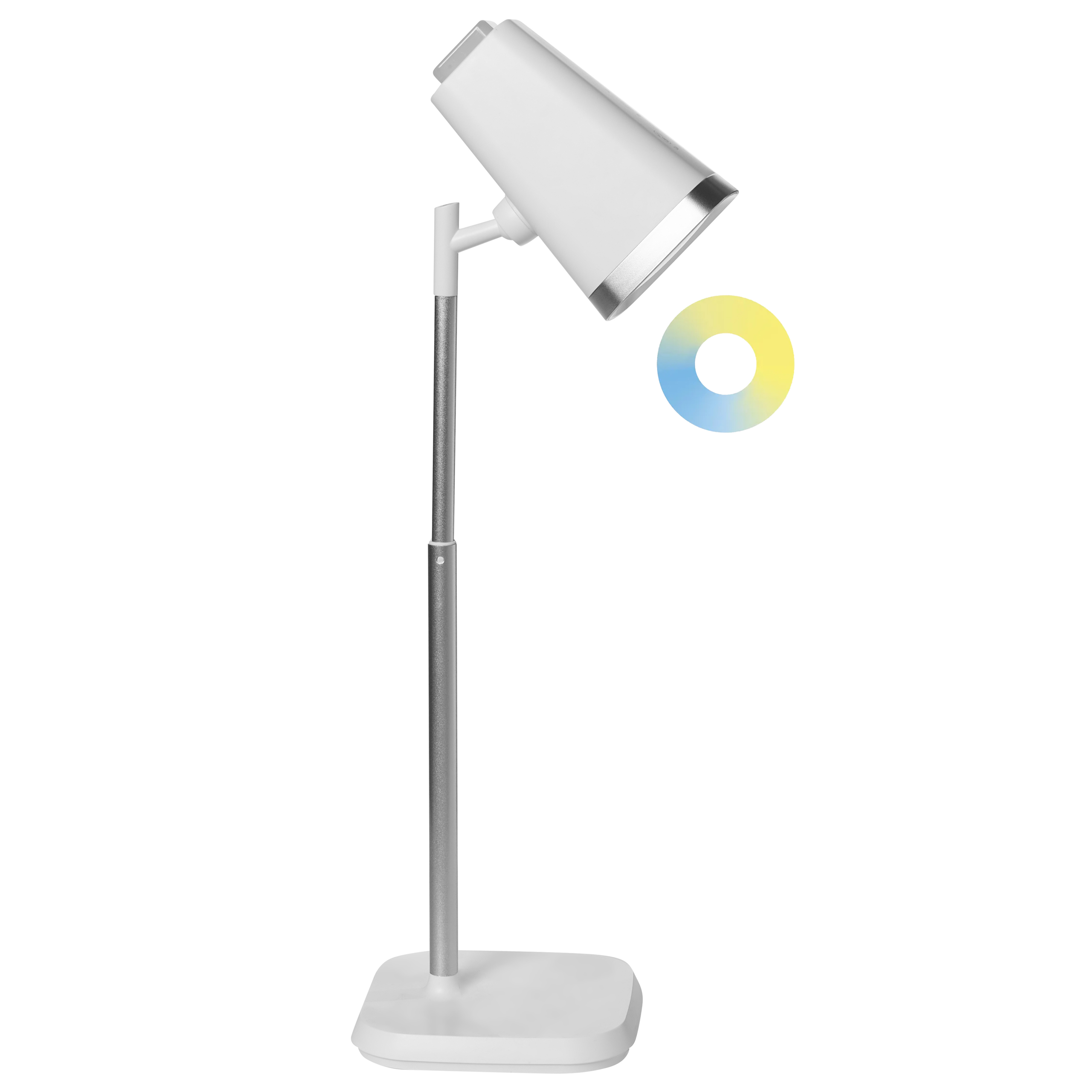 LED-pöytävalaisin langaton MUSCA himmennettävä Valkoinen