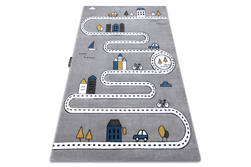 Matto PETIT STREET KADUT harmaa 80x150 cm
