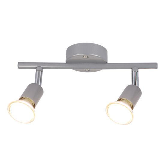 NETTLIFE säädettävä LED - kattospotti GU10 kattospottivalaisimet 2 lamppua teollinen olohuone