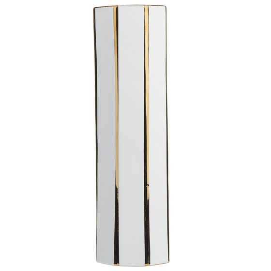 Kukkamaljakko ESTELLA keramiikka 40 cm Valkoinen