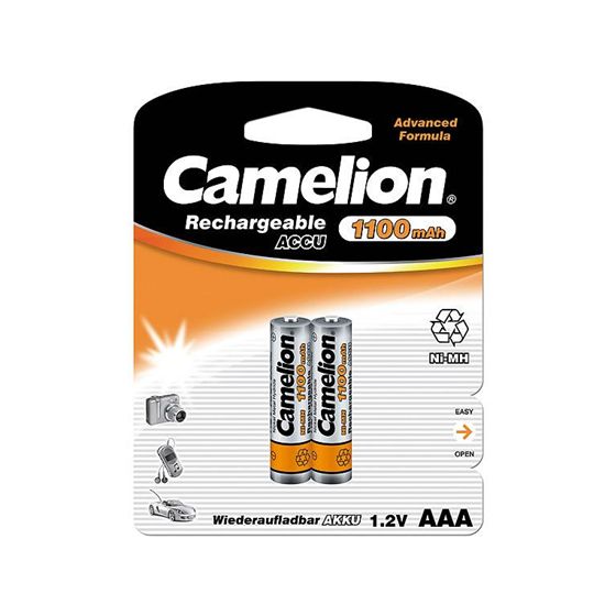 Camelion | AAA/HR03 | 1100 mAh | Ni-MH-akut | 2 kpl.