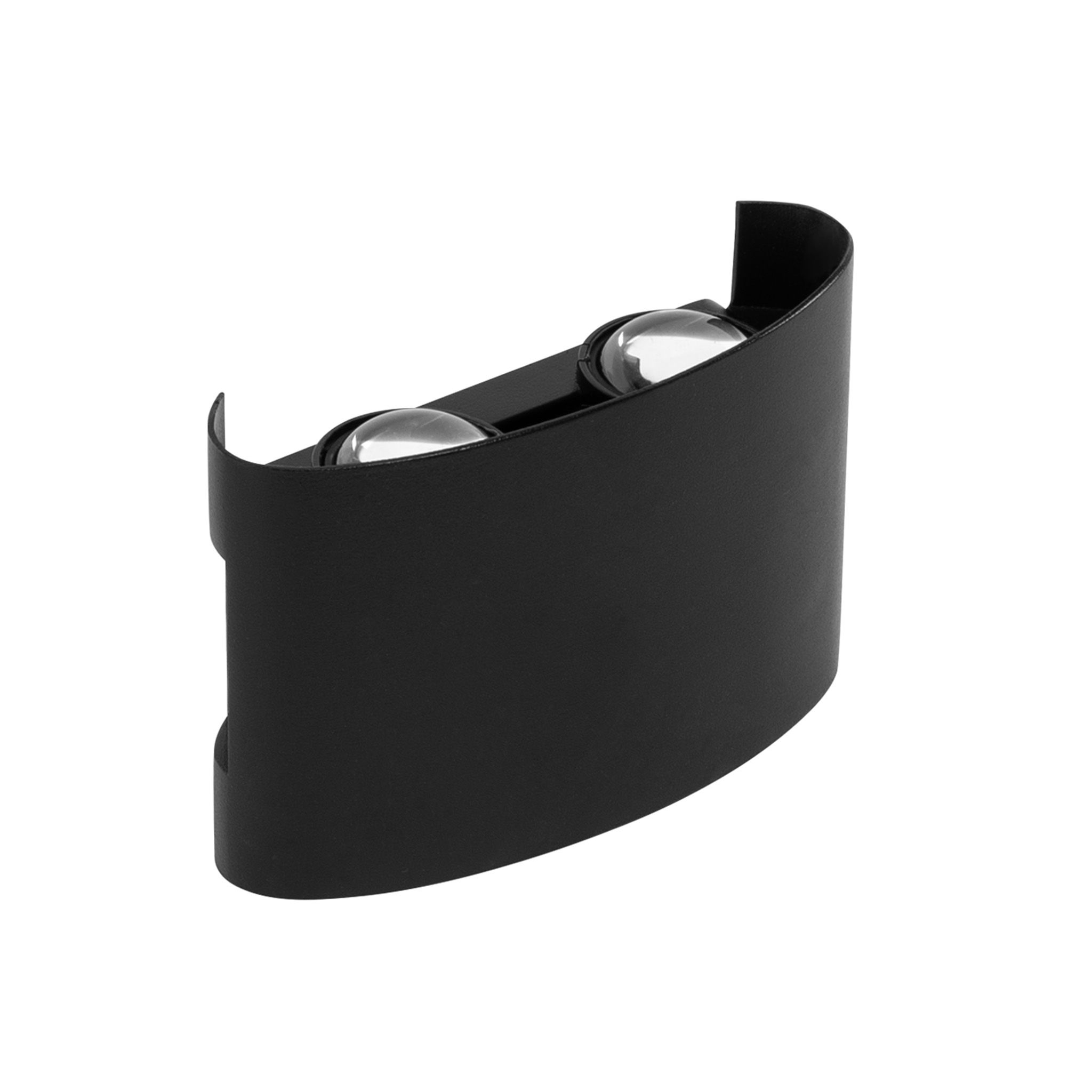 TOOLIGHT julkisivuvalaisin JNH039-4G musta, 3,5x11,5x7,5cm