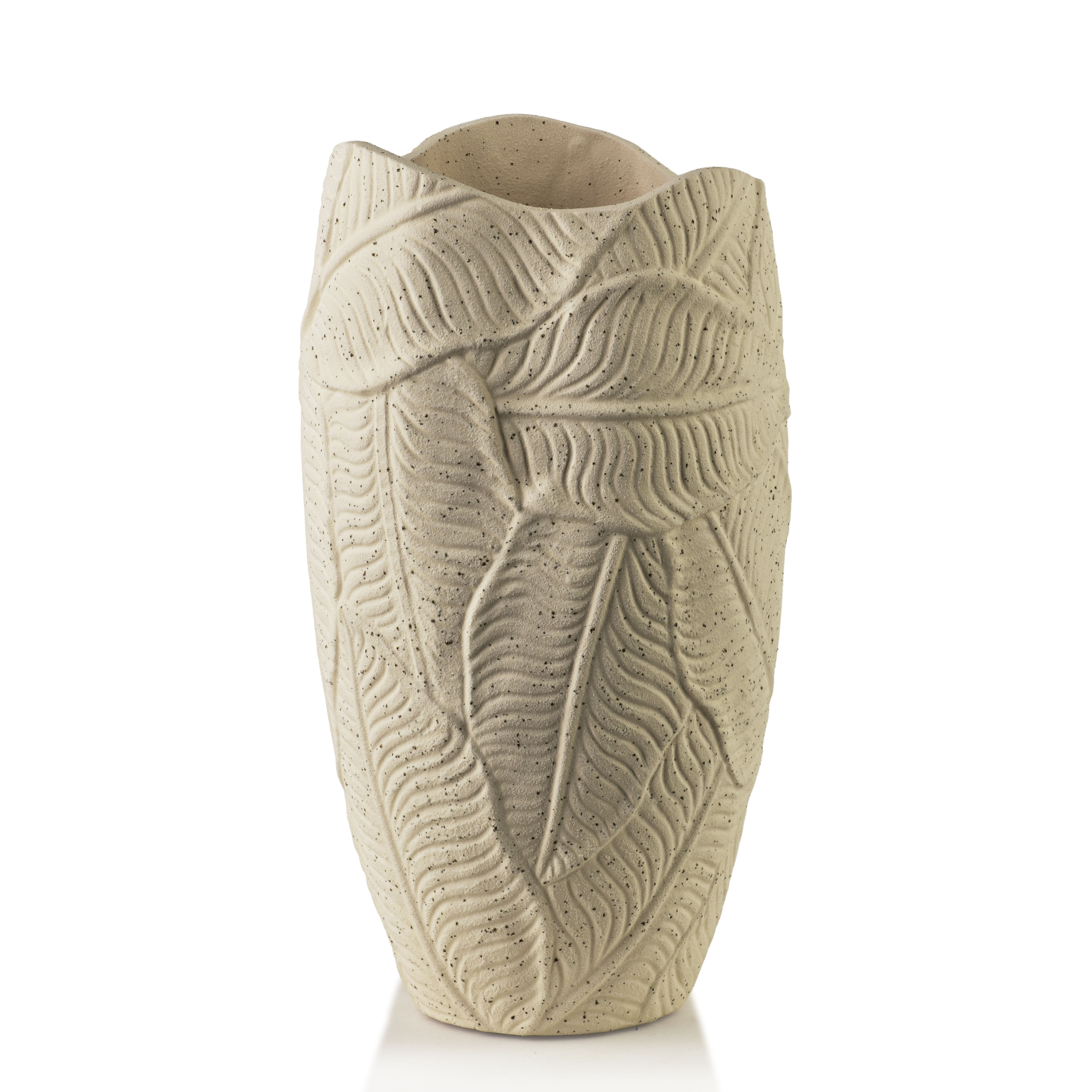 Maljakko poliresiini Mondex Manon 13x10x30 beige 1kpl
