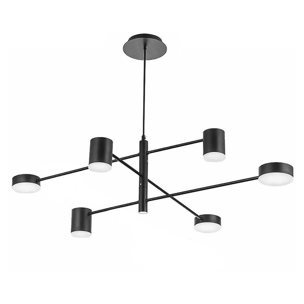 TOOLIGHT riippuva kattovalaisin APP597-6C musta, 76x76x80cm