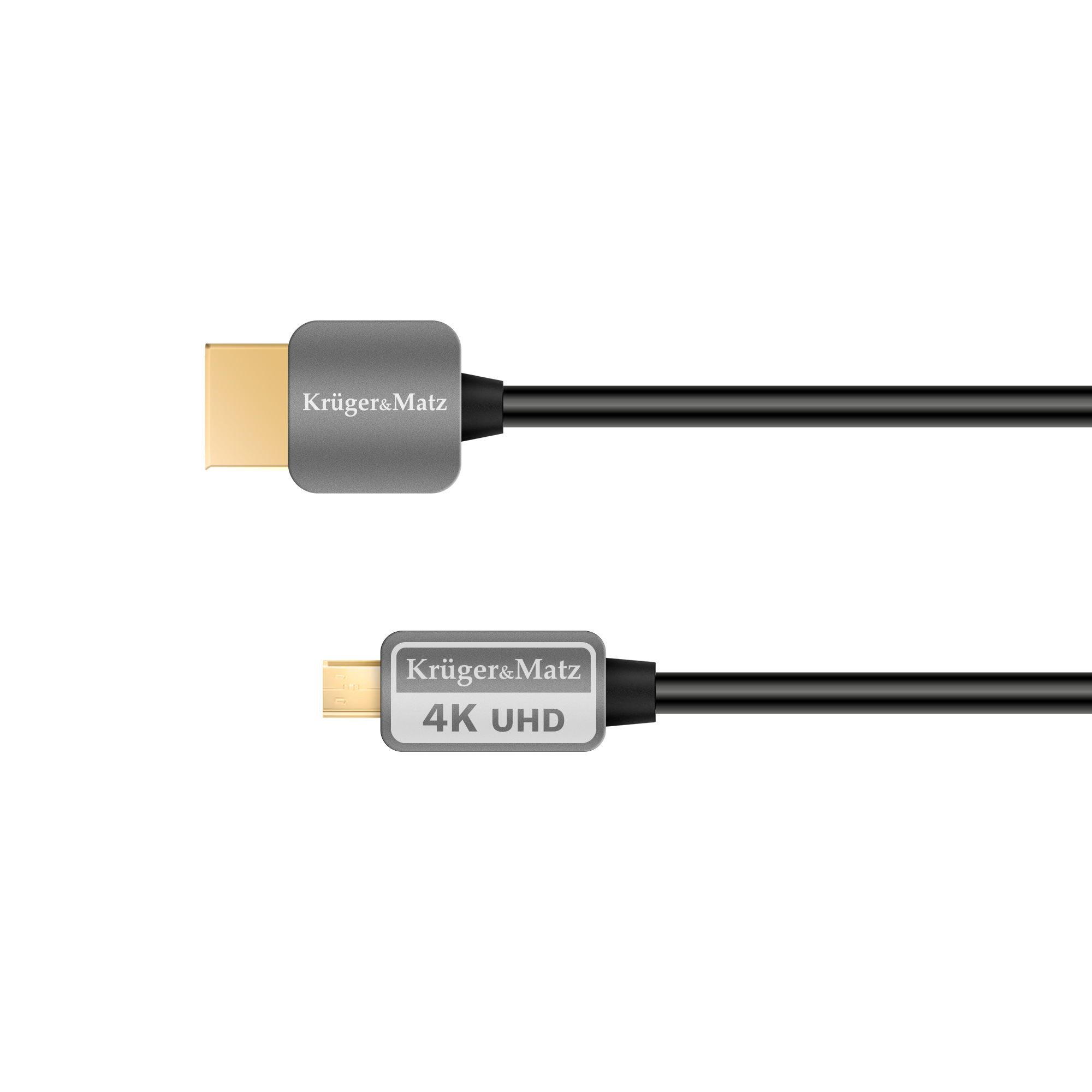 HDMI - micro HDMI -kaapeli 3m 4K Kruger&Matz