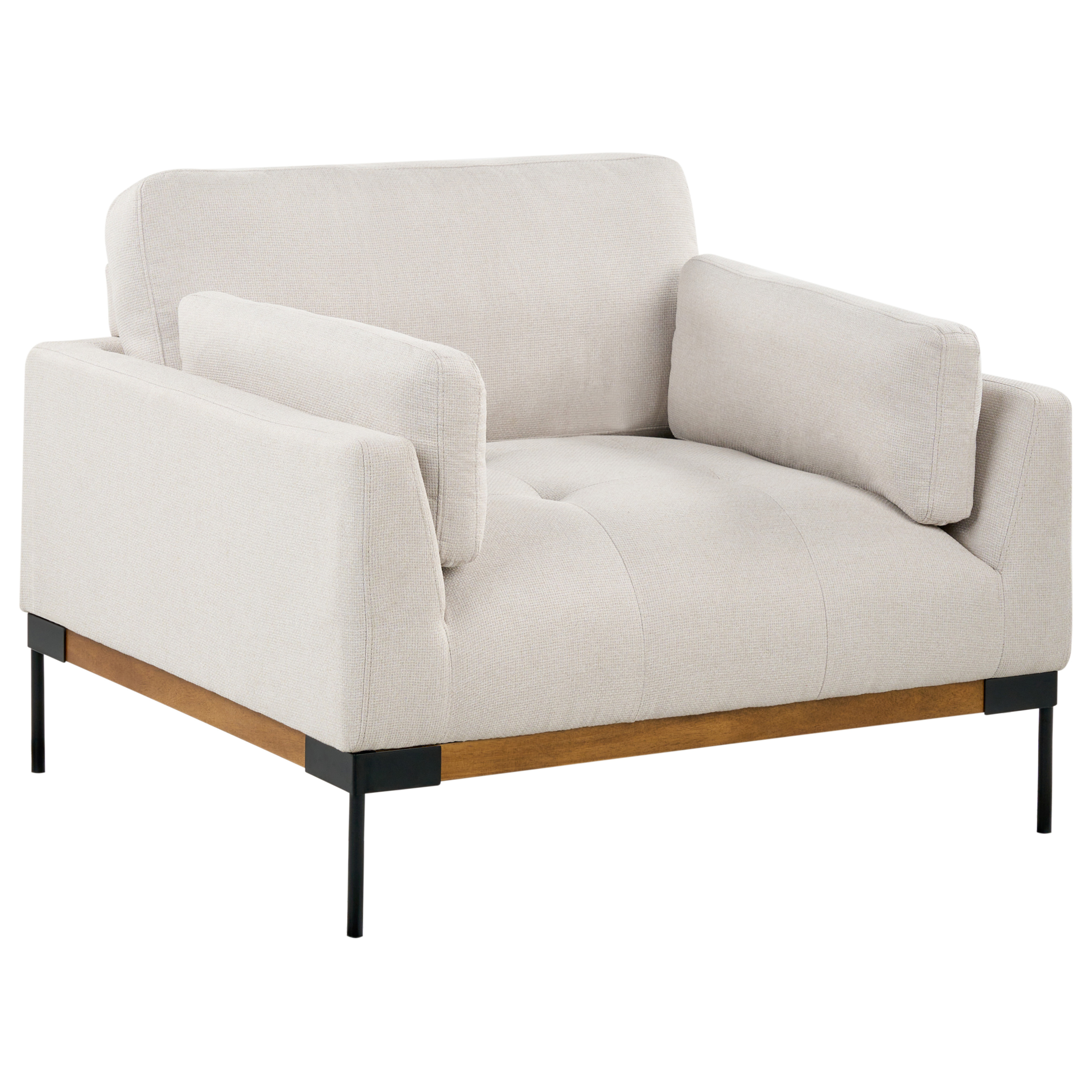 Nojatuoli SKAVEN kangas Vaaleanbeige