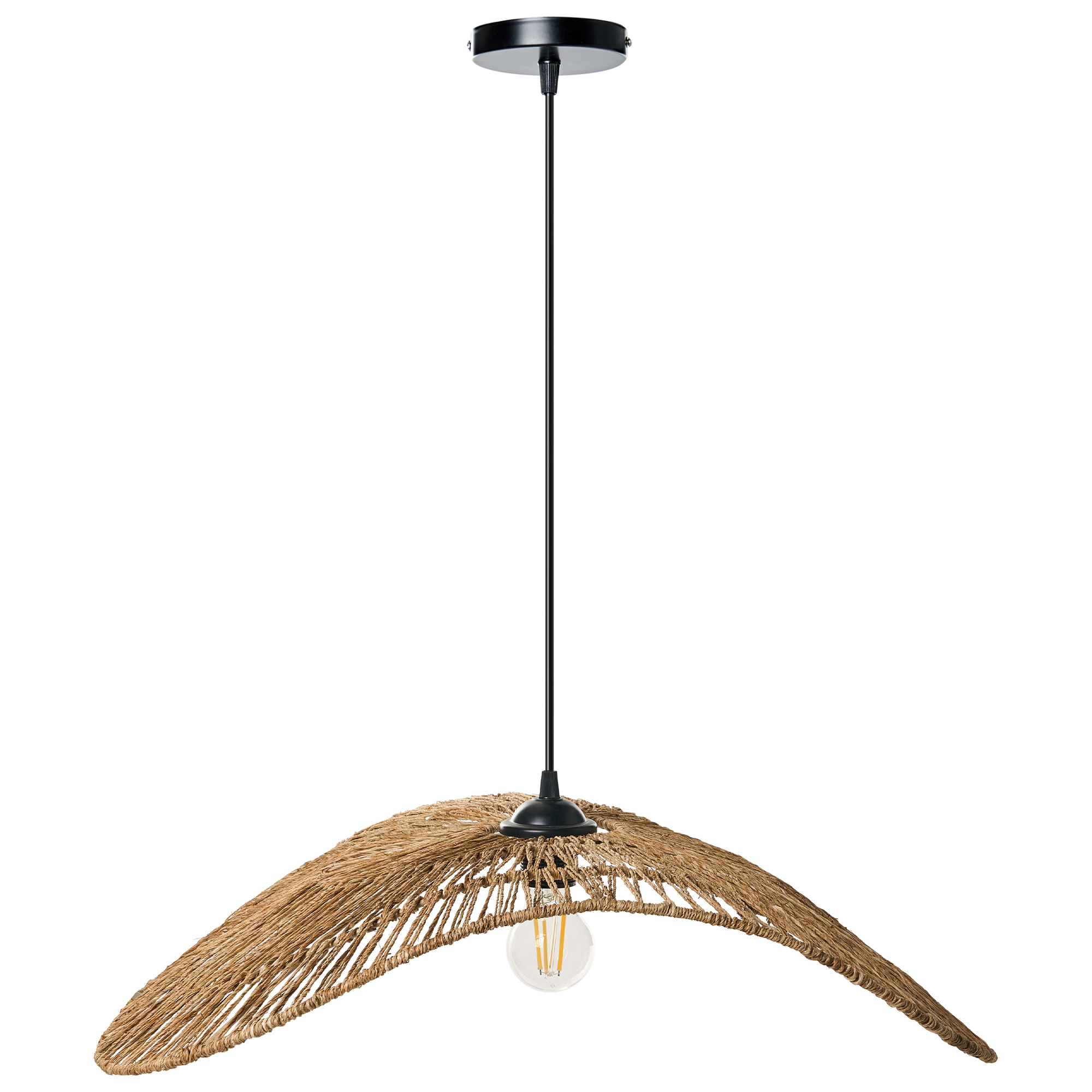 Riippuvalaisin YAGUEZ juutti Luonnonväri