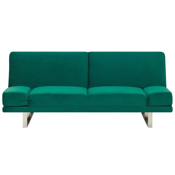 Vuodesohva YORK sametti Vihreä 2-istuttava