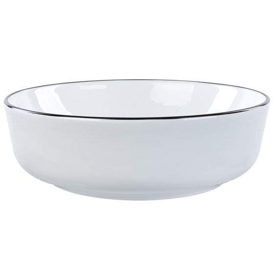 Pesuallas tason päälle XERT ⌀ 42 cm Keramiikka Valkoinen