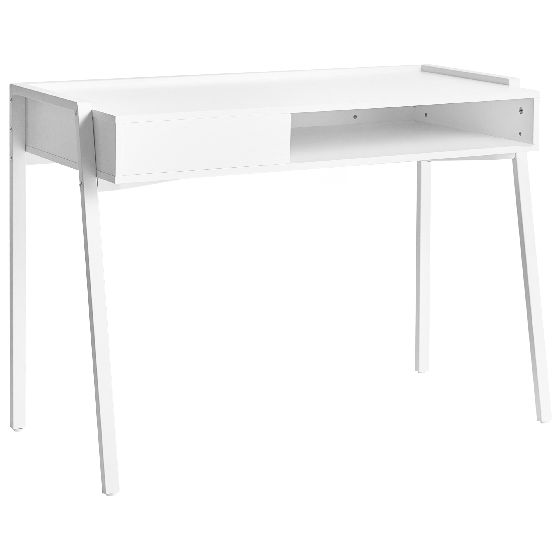 Työpöytä KOFOTEN 107 cm 48 cm Valkoinen