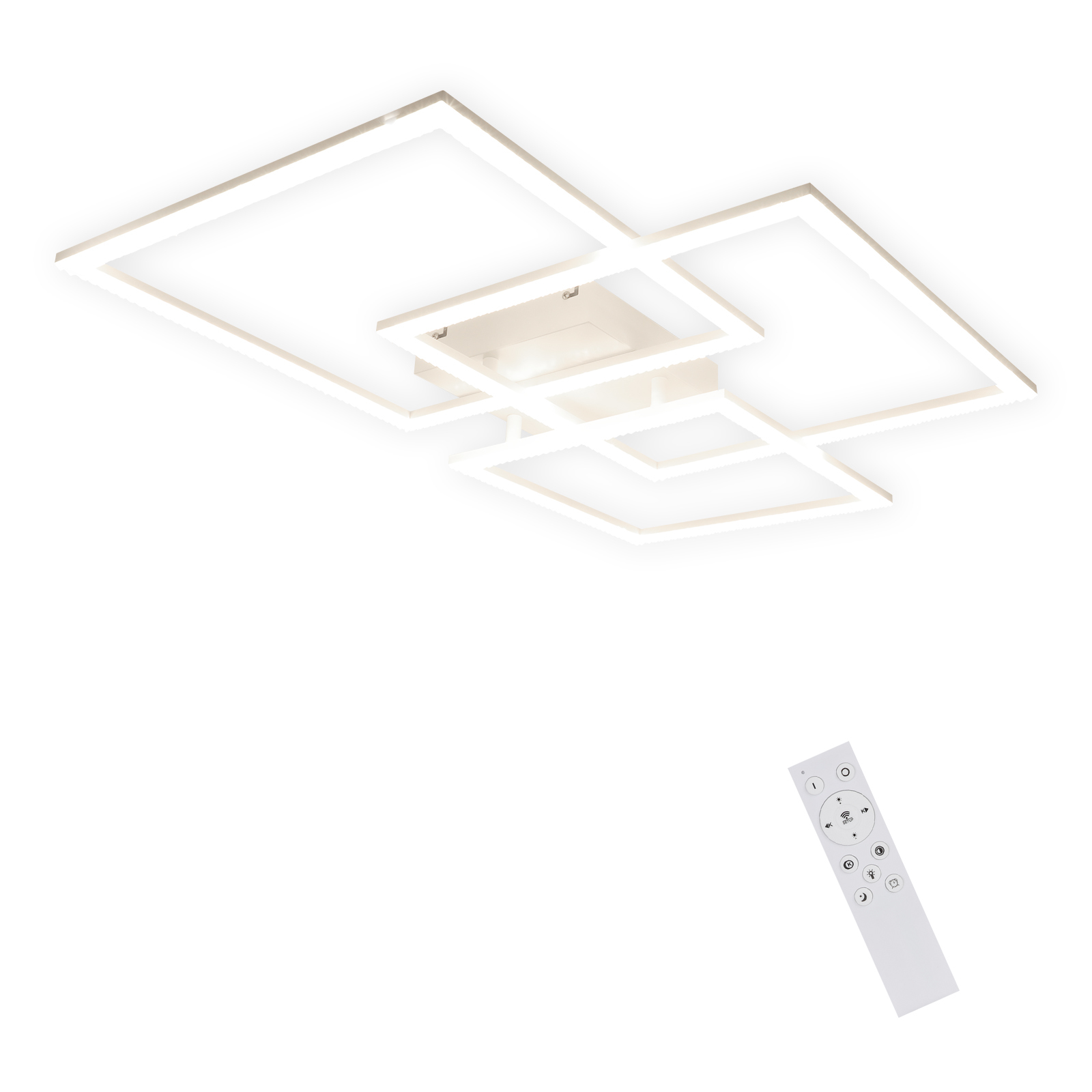 NETTLIFE LED - kattovalaisin olohuoneeseen, musta, 75 cm, säädettävä, moderni kristallivalaisin makuuhuoneeseen, sisävalaisin