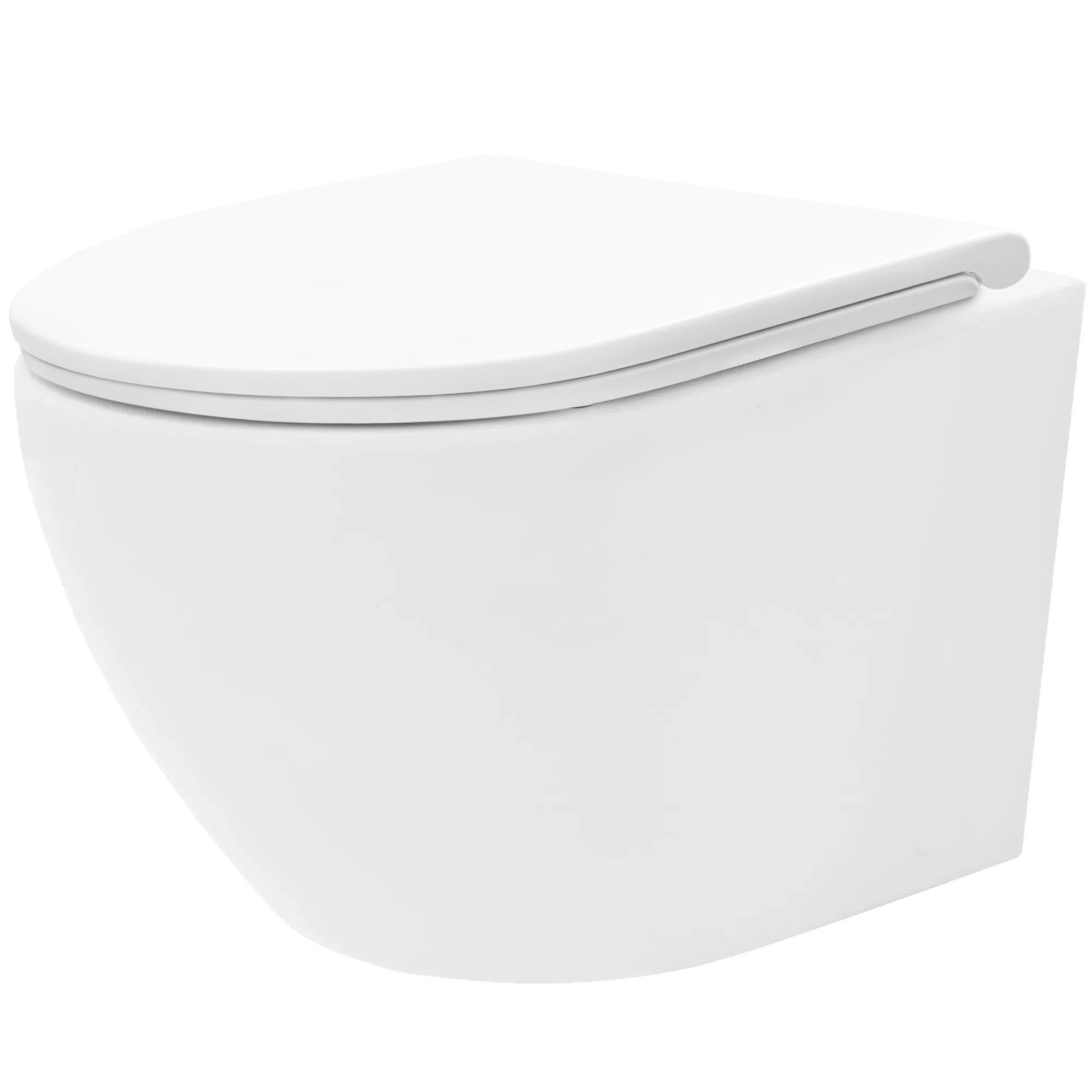 REA Seinä-WC CARLO MINI TORNADO PRO/DUROPLAST/FLAT/ZM valkoinen