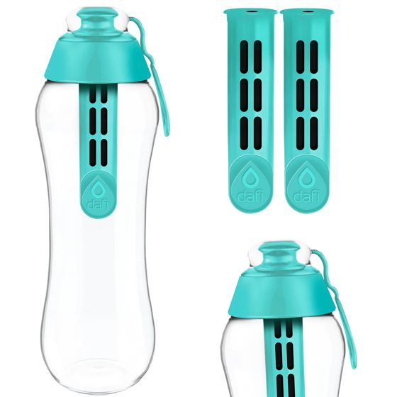 Dafi minttuvesisuodatinpullo 0,7l + 2 suodatinta