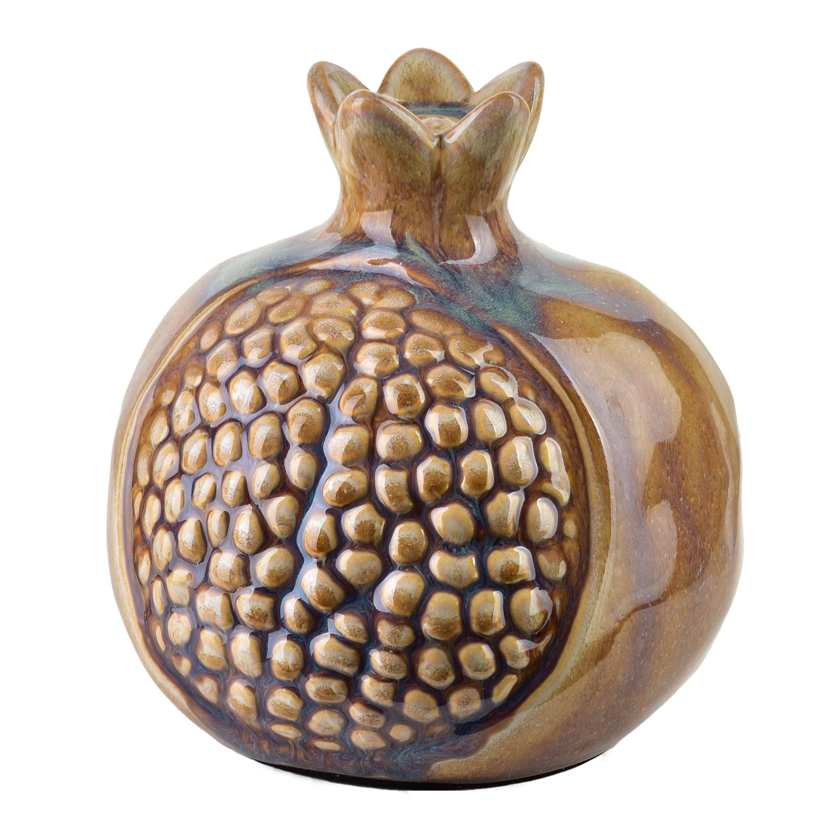 Koristefiguuri keraaminen SAGGIO Granat 15x15x15 cm beige 1 kpl