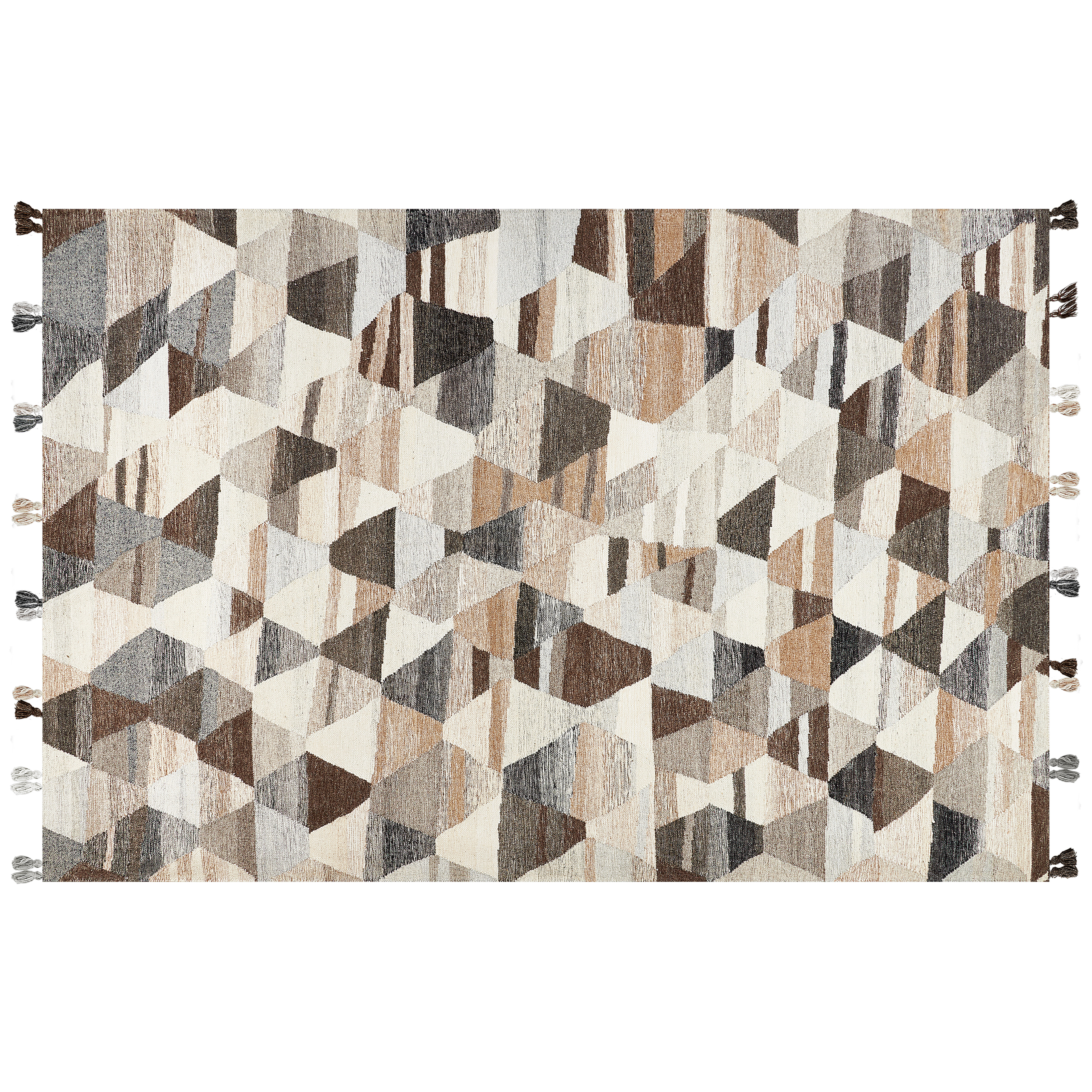Matto ARGAVAND Beige 200 x 300 cm kelim Villa