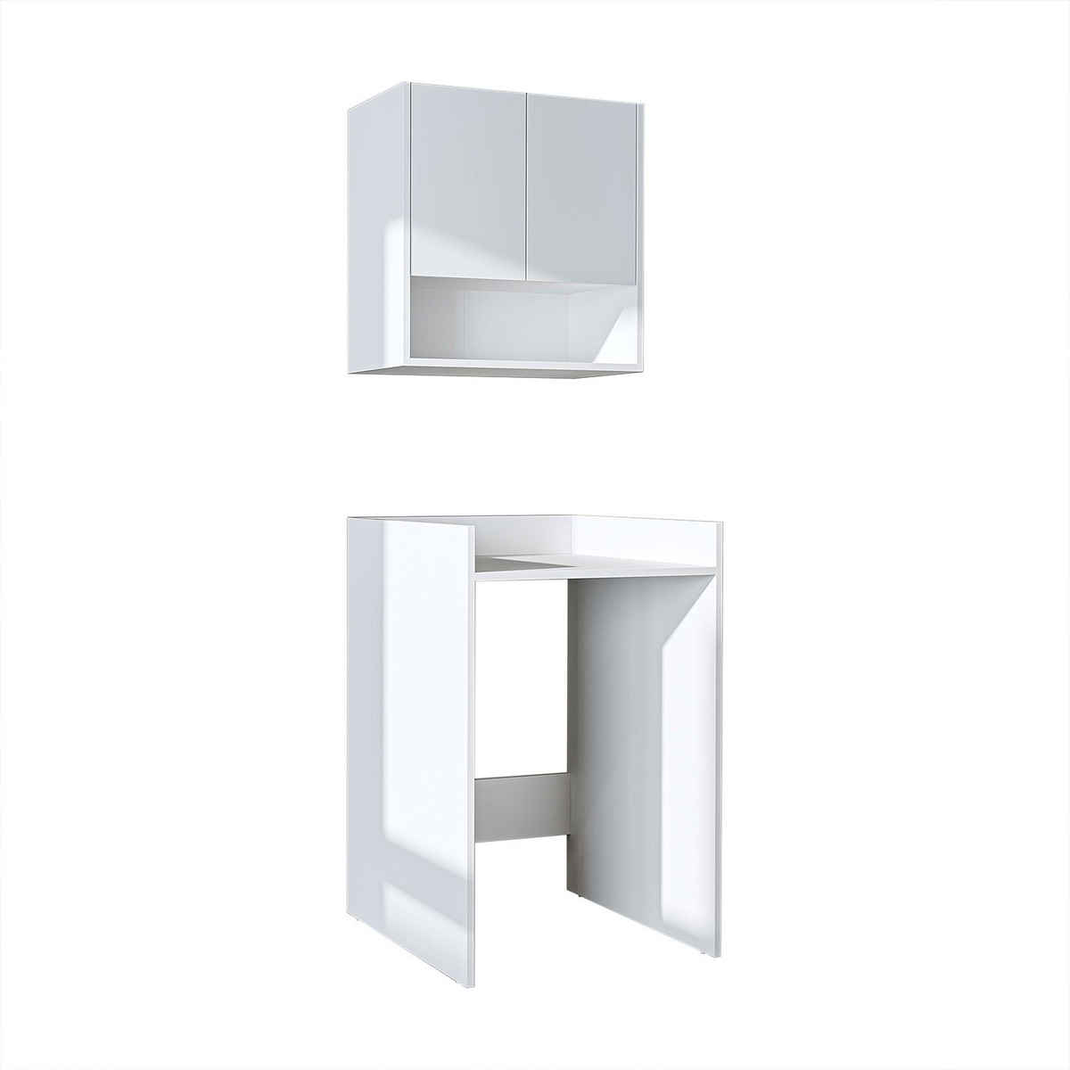 Norda Design Kylpyhuonekalustesetti (2 Pieces) Bagno Duo 30 x 65 x 60 cm