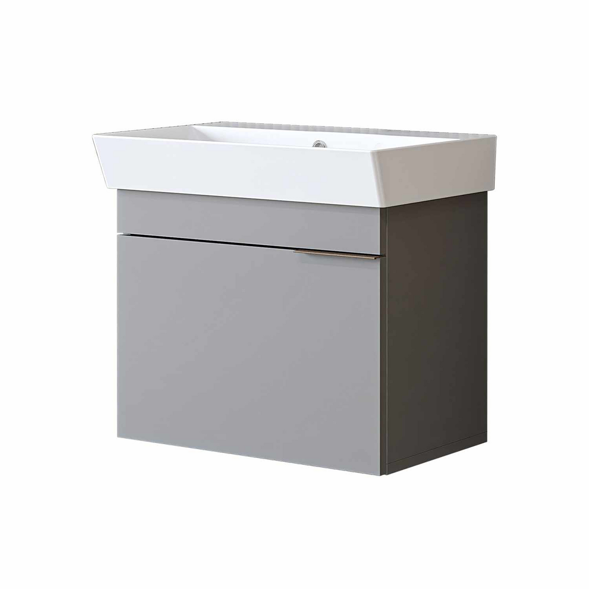 Norda Design Kylpyhuonekaappi altaalla Likya 59 38.6 x 59 x 54 cm