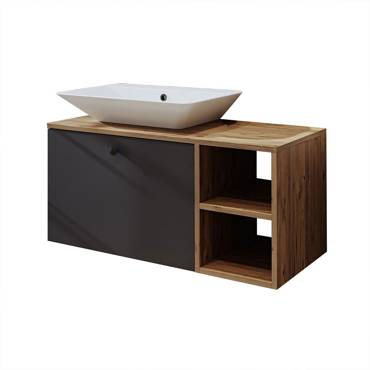 Norda Design Kylpyhuonekaappi altaalla Positano 45 x 95 x 56.5 cm