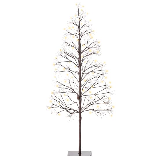 Ulkokoriste LED-valo LONKARI Puu 150 cm Ruskea