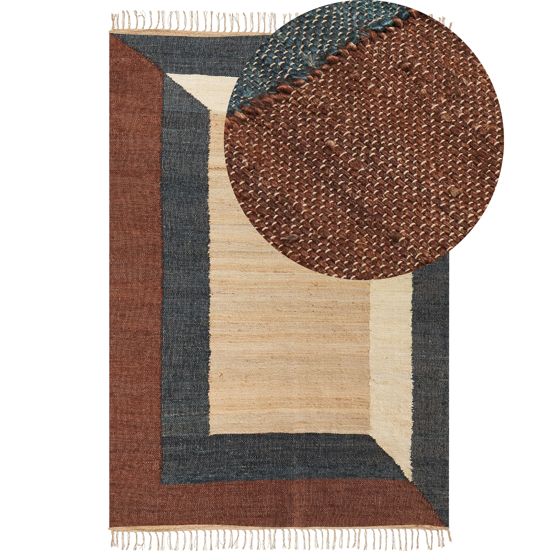 Matto ORTAKOY Monivärinen 160 x 230 cm juutti