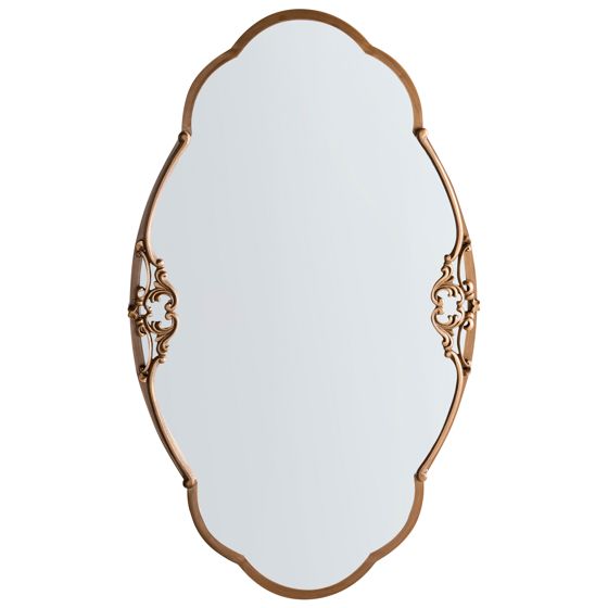 Seinäpeili EPANNES 49 cm 84 cm Kulta