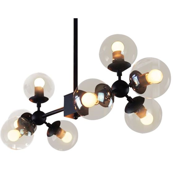 TOOLIGHT riippuvalaisin APP269-8C musta, 35X85X75CM