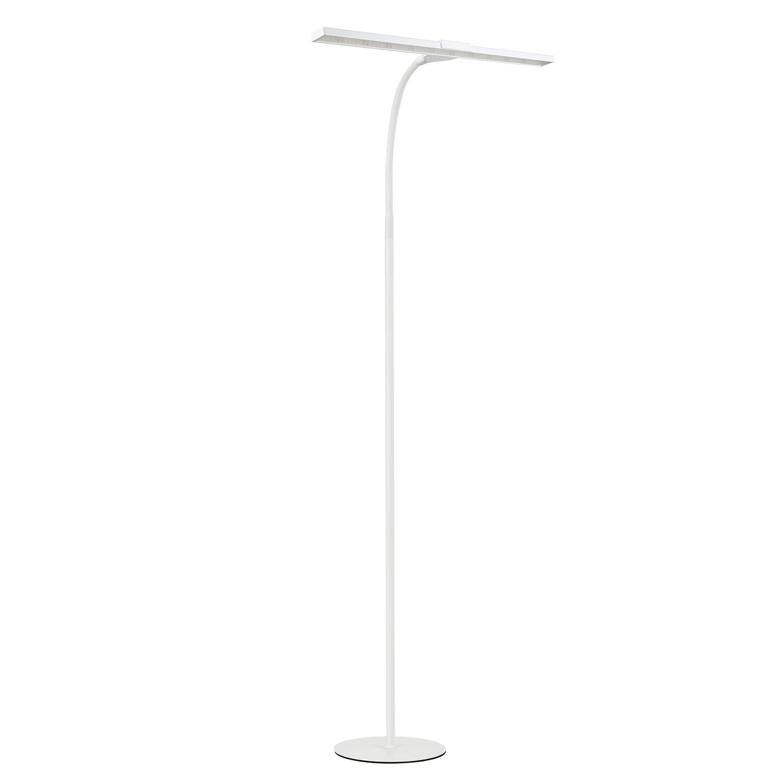 NETTLIFE LED-lattiavalaisin olohuoneeseen, himmennettävä - 156 cm moderni 10 W kosketusohjattava lukulamppu ajastimella