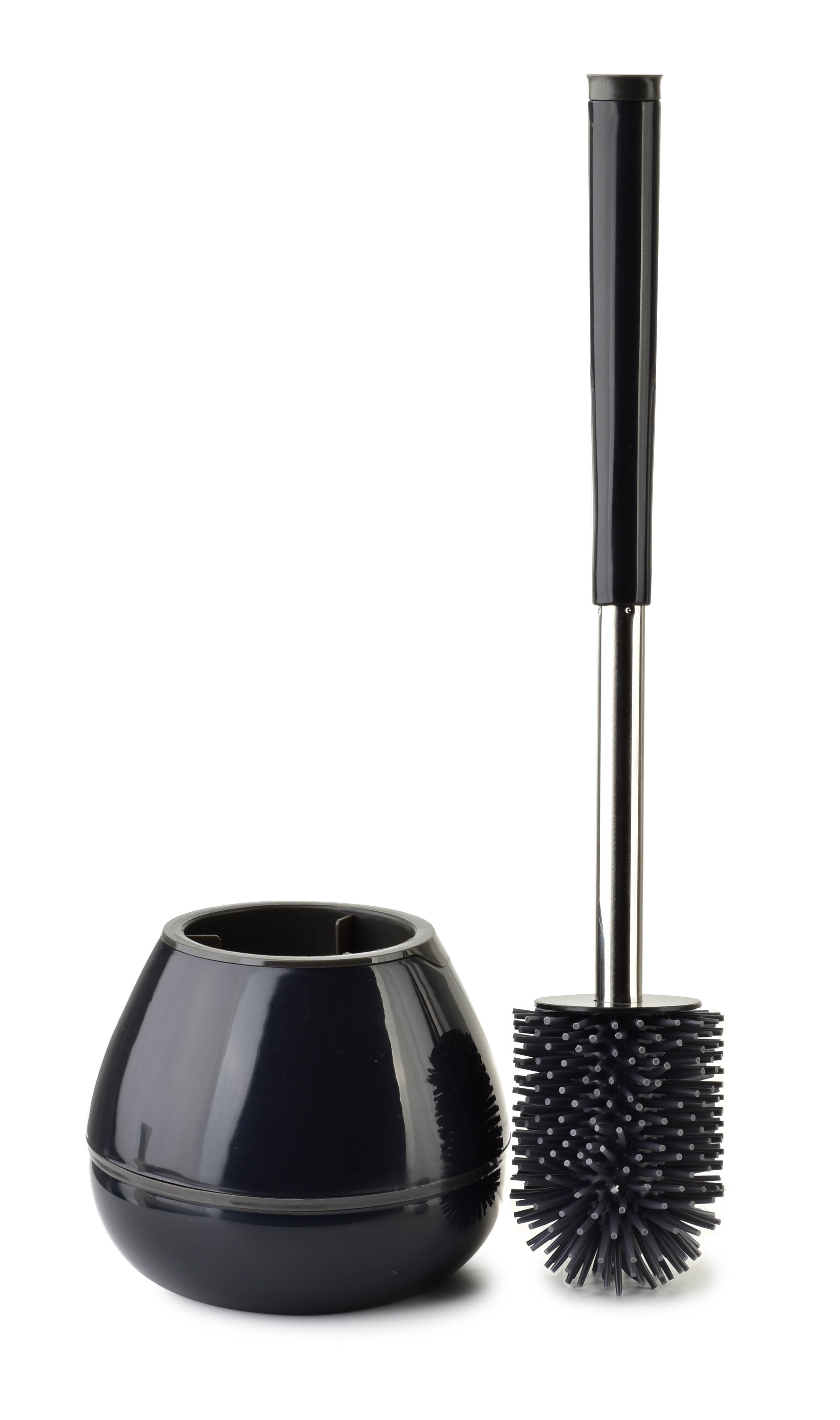 WC-harja silikoni Bathlab EDA SILICONE 14x42 cm musta 1 kpl