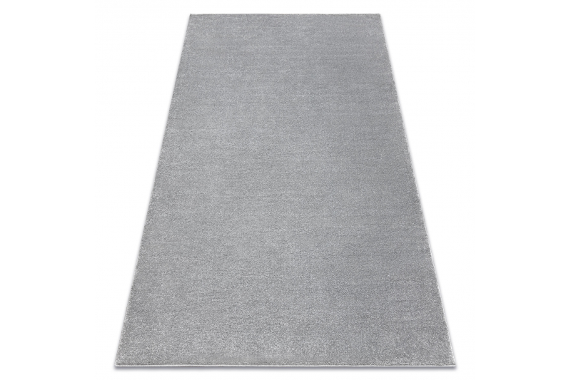 Matto SOFTY yksivärinen harmaa 60x100 cm