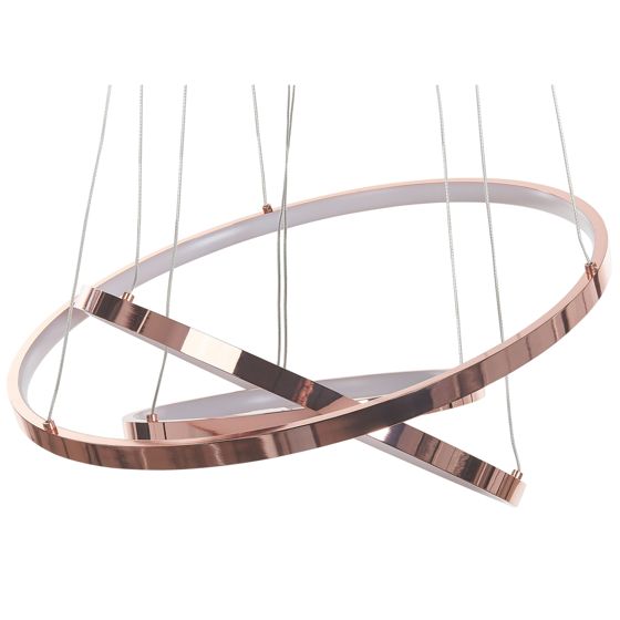 LED-riippuvalaisin ATREK Metalli Ruusukulta