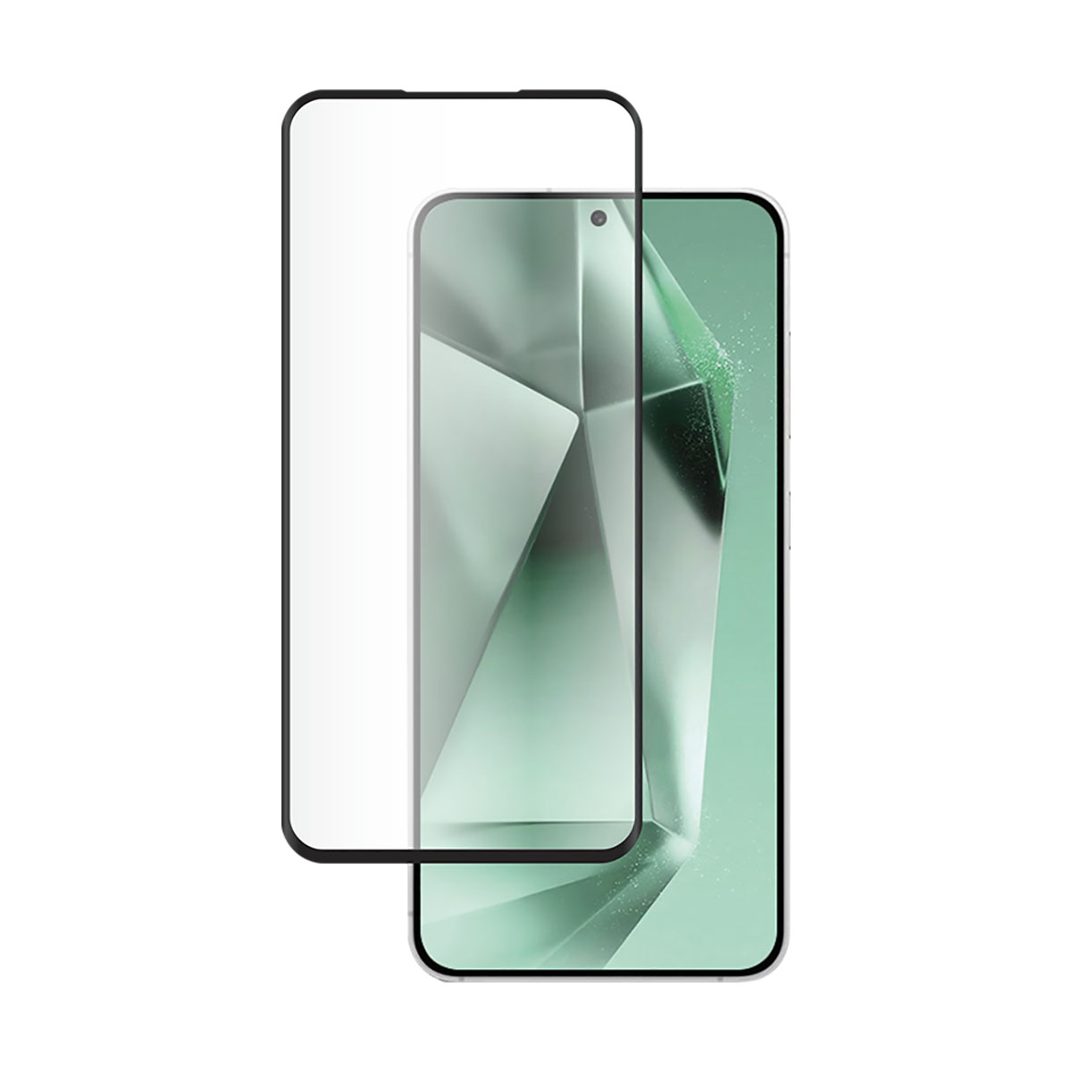 Näytönsuoja Galaxy S24 FE Karkaistua Lasia 2.5D Puhdistussarjalla