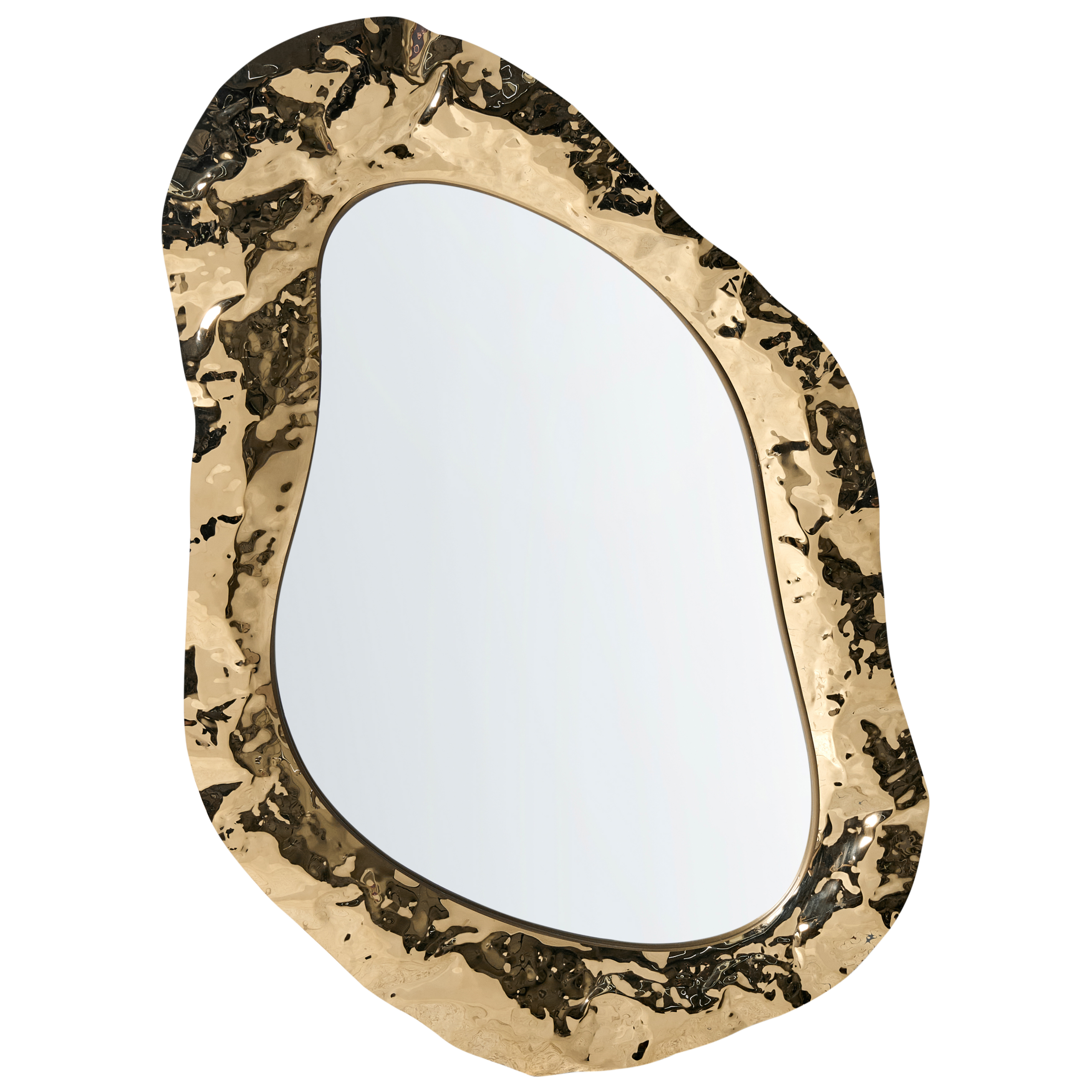Seinäpeili JOSSIGNY 52 cm 79 cm Kulta