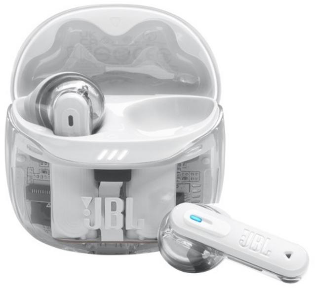 JBL Tune Flex 2 Ghost Edition Langattomat Kuulokkeet Valkoinen