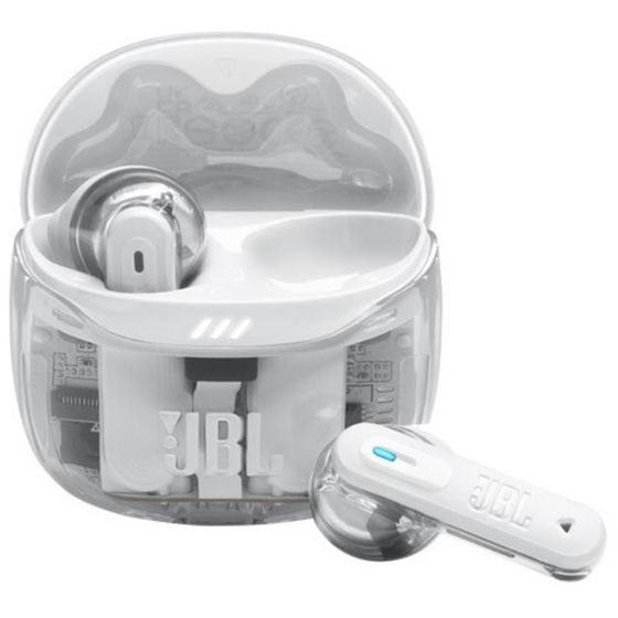 JBL Tune Flex 2 Ghost Edition Langattomat Kuulokkeet Valkoinen
