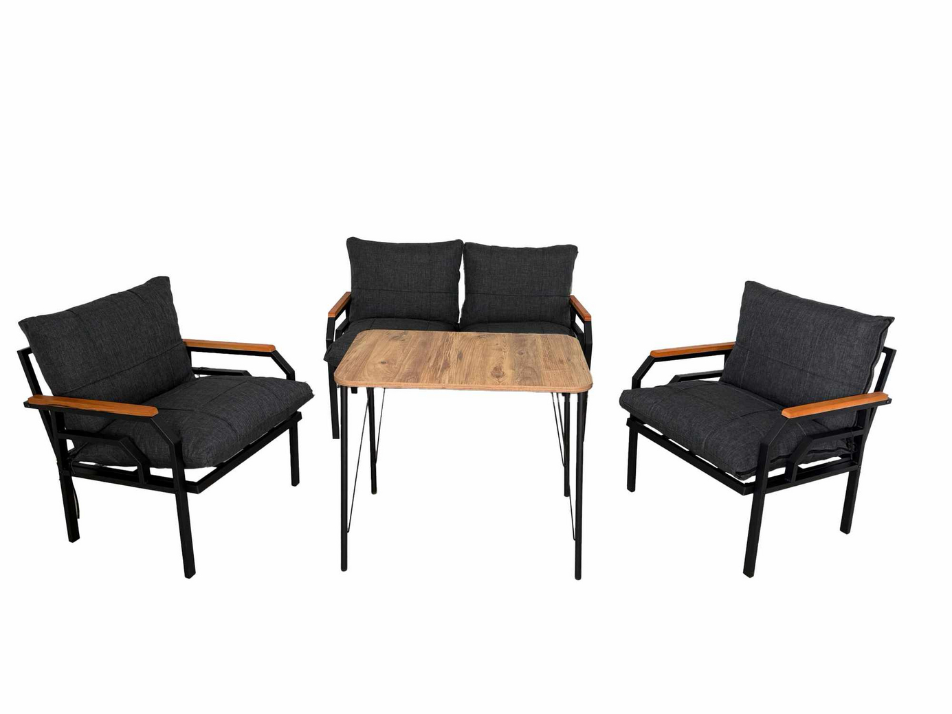 Norda Design Puutarhan oleskeluryhmä Kutay 61 x 61 x 70 cm