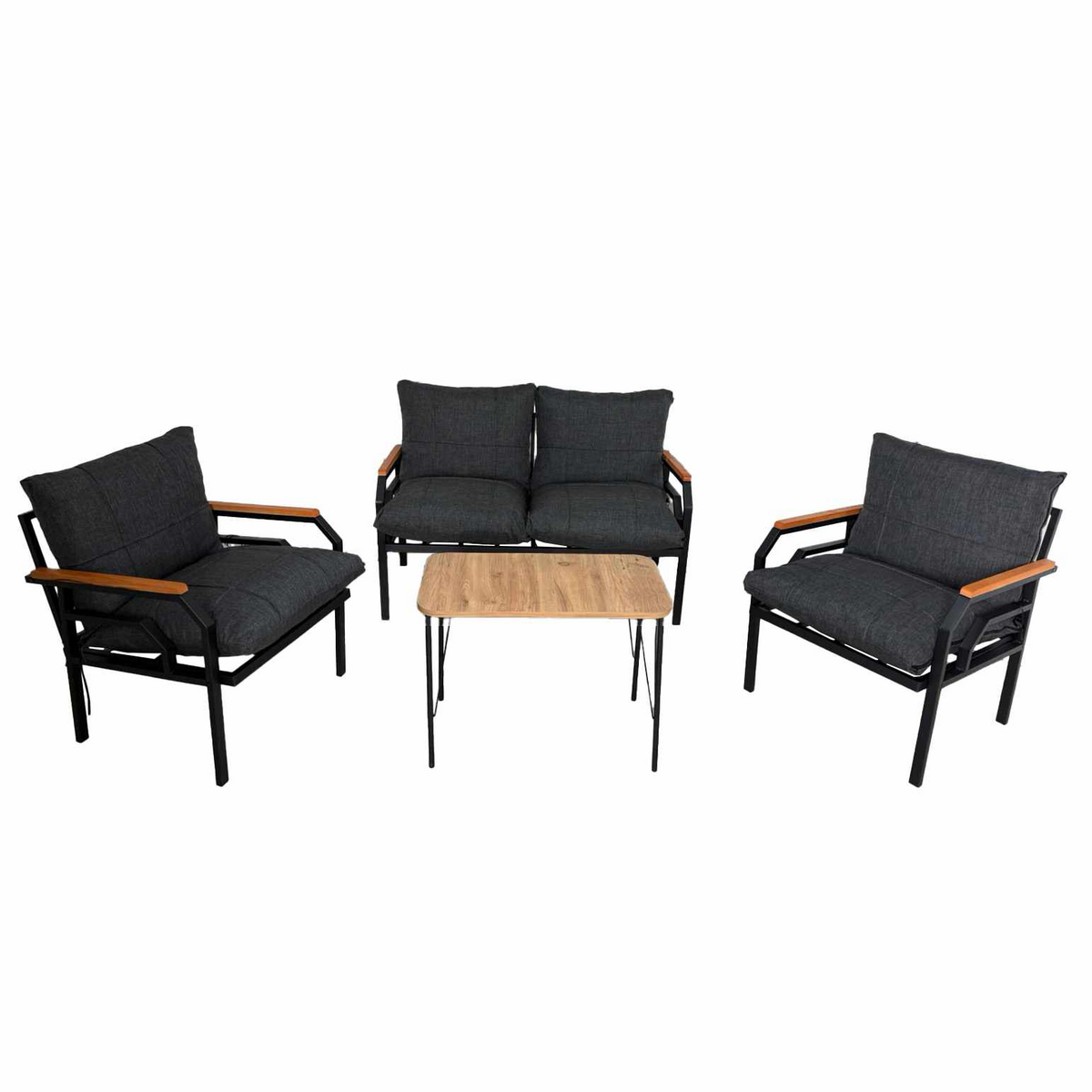 Norda Design Puutarhan oleskeluryhmä Kutay Sehpa 61 x 61 x 70 cm