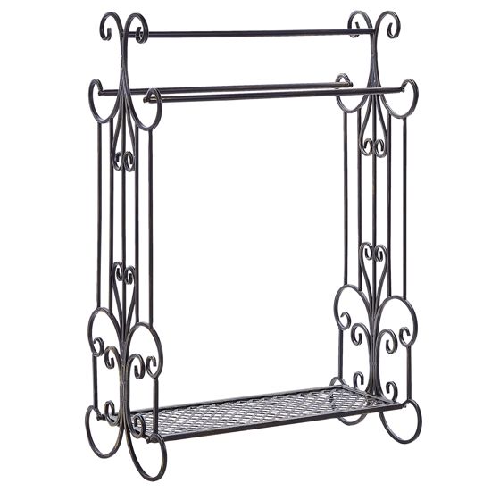 Pyyheteline GLADIS metalli Musta