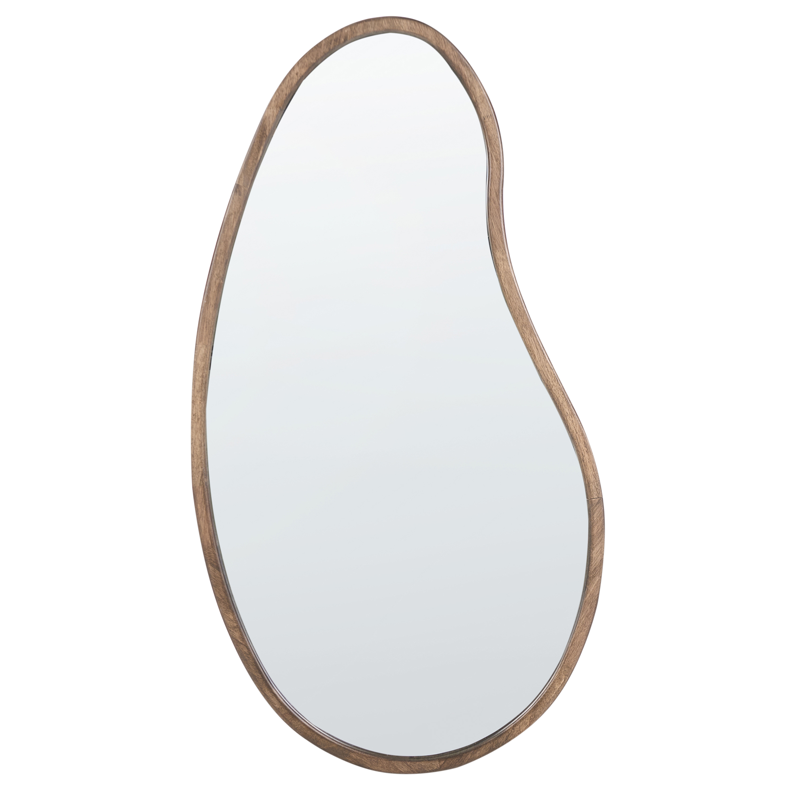 Seinäpeili CABIDOS 70 cm 130 cm Keisaripuu Vaaleanruskea