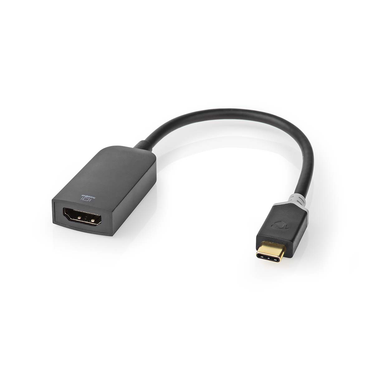 USB 3.2 Gen 1 USB-C uros → HDMI naaras -adapteri 4K 60 Hz, 0,2 m