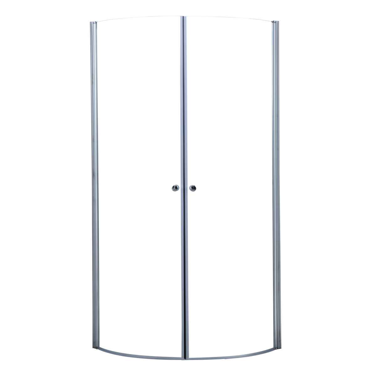 Lykke Suihkunurkka Comfort 80x80x195cm, pyöreä reuna