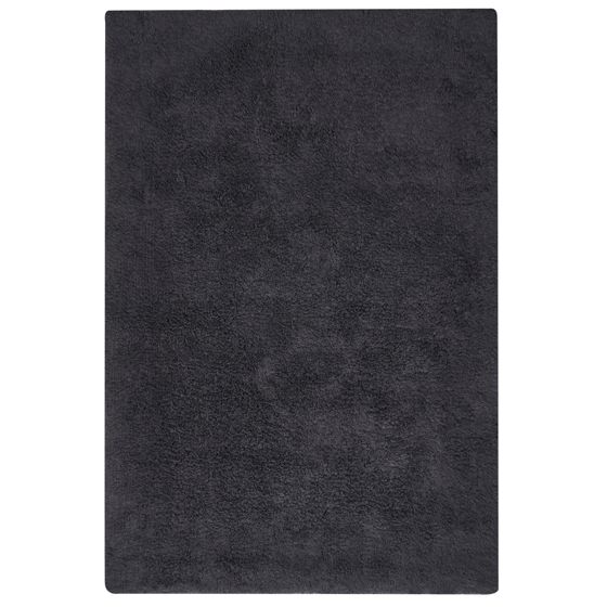 Kylpyhuonematto GOELA Musta 60 x 90 cm Puuvilla