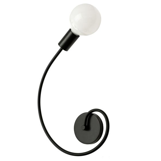 TOOLIGHT seinävalaisin APP743-1W musta, 38x23x38cm