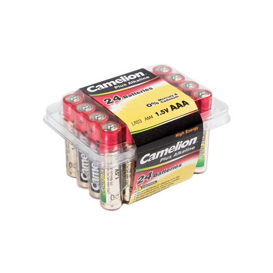 Camelion | LR03-PB24 | AAA/LR03 | Plus-alkaliparistot | 24 kpl.