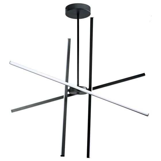 TOOLIGHT kattovalaisin APP1929-CP Black Musta, 80,5x15xcm