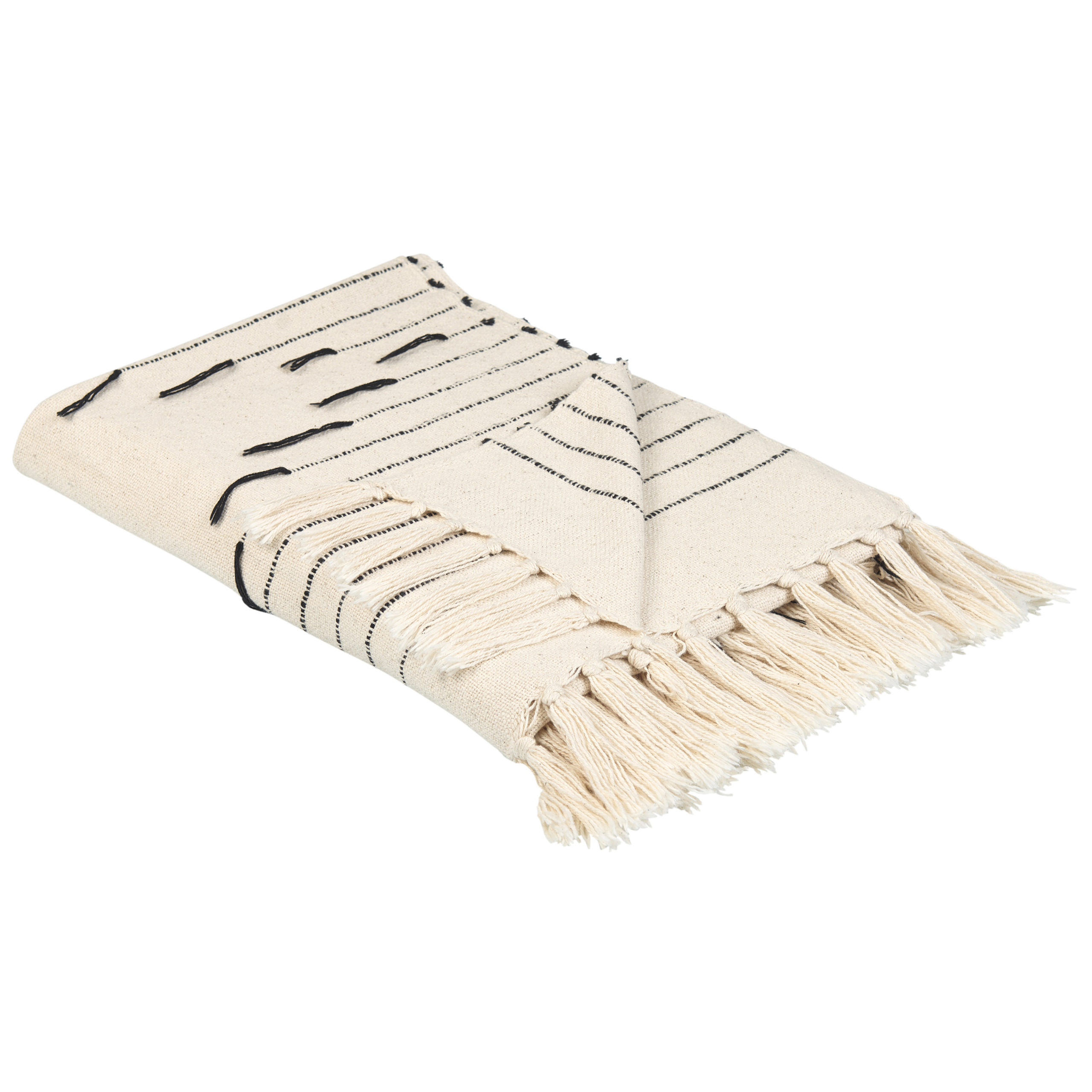Torkkupeitto ULUYOL Puuvilla 130 x 170 cm Beige