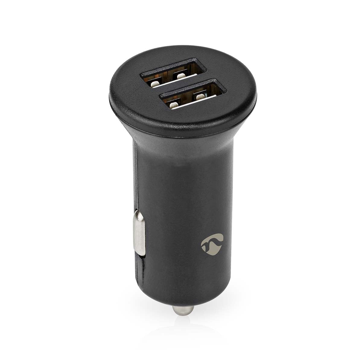 24W USB-A autolaturi kahdella portilla laitteiden lataukseen
